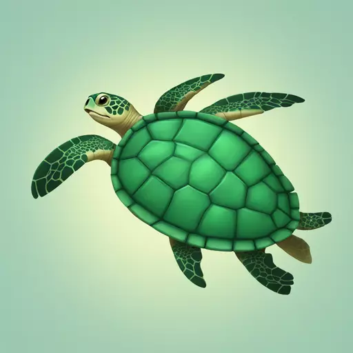 sea turtle emoji