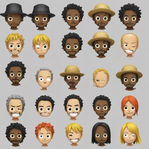 One piece  emoji