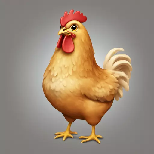 chicken emoji