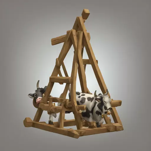 cow trebuchet 80  emoji