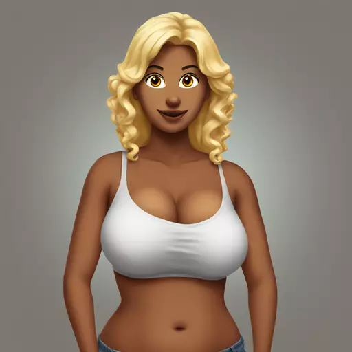 huge busty breasts emoji