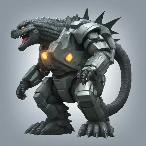 mecha godzilla emoji