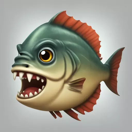 piranha emoji