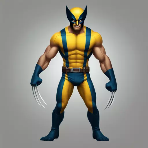 full body wolverine emoji