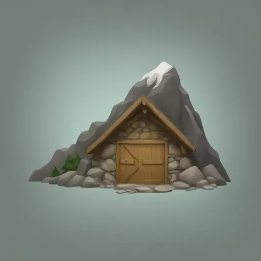mountain shelter emoji