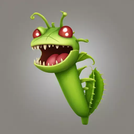 Venus flytrap emoji