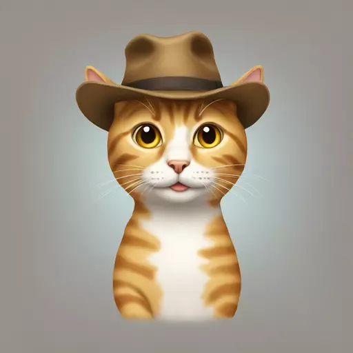 cat with hat emoji