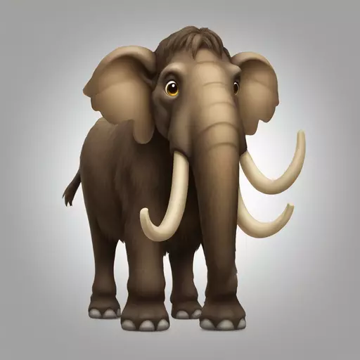 mammoth emoji
