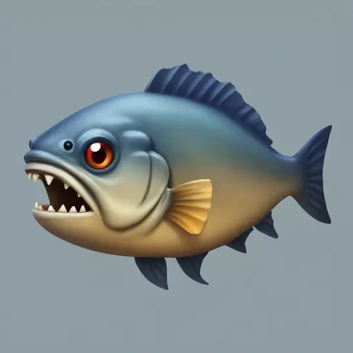 piranha emoji