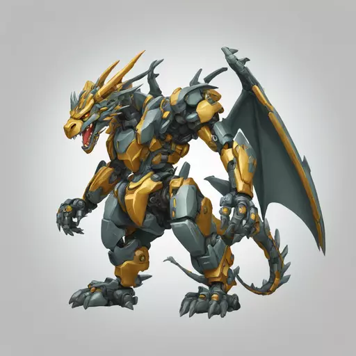 mecha dragon emoji