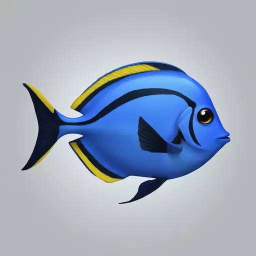blue tang emoji