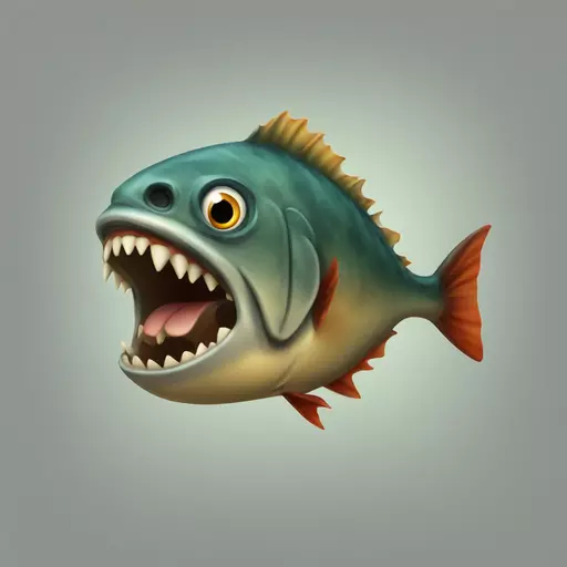piranha emoji
