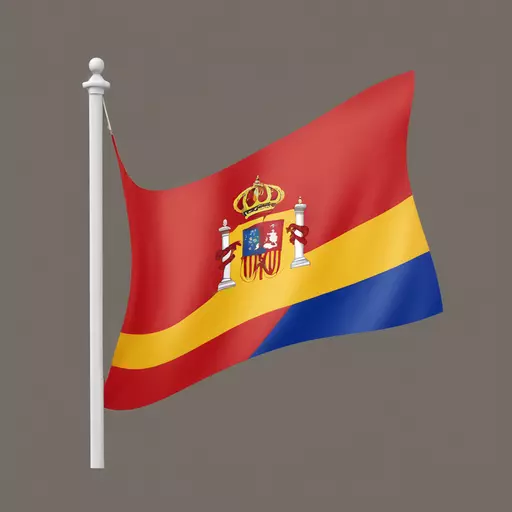pre-constitutional Francoist Spanish flag emoji