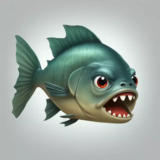 piranha emoji