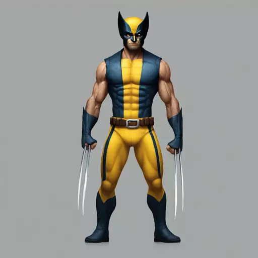 full body wolverine emoji