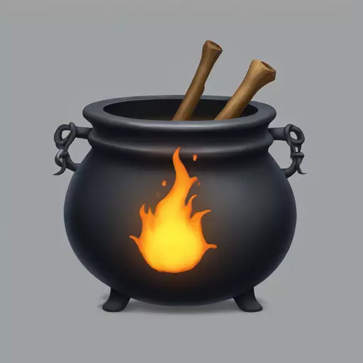 witch cauldron emoji