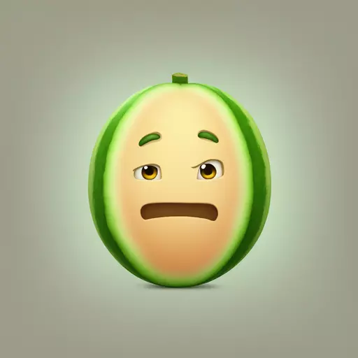 Melon guy emoji