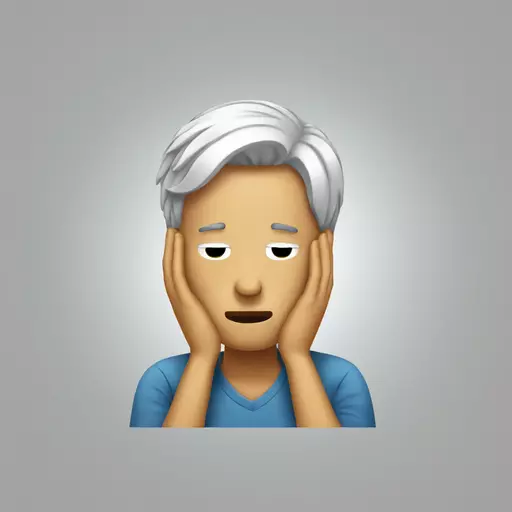 pleasant headache emoji