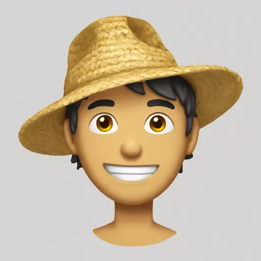 straw hat emoji