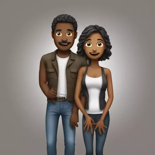 A man has sex with a woman  emoji