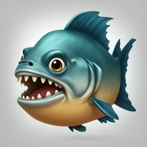 piranha emoji