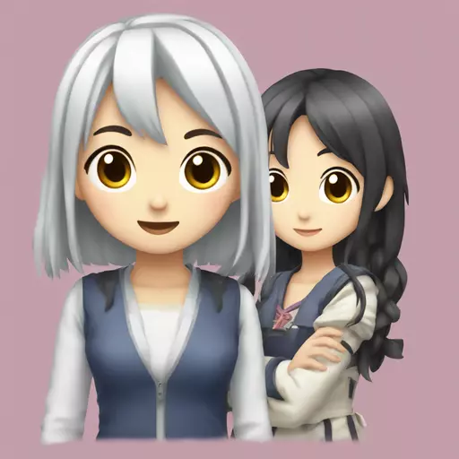 ami onuki and yumi yoshimura emoji