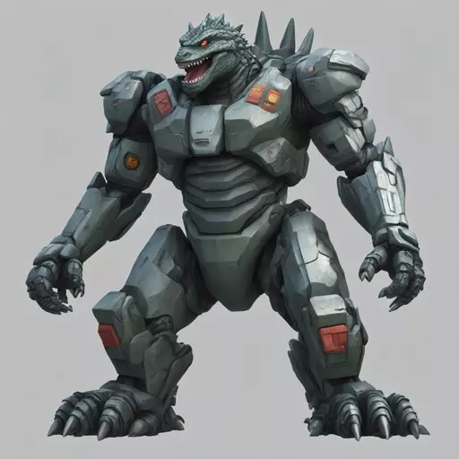 mecha godzilla emoji
