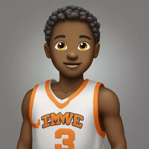 Child bascketball player emoji