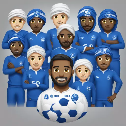 Al Hilal football team emoji