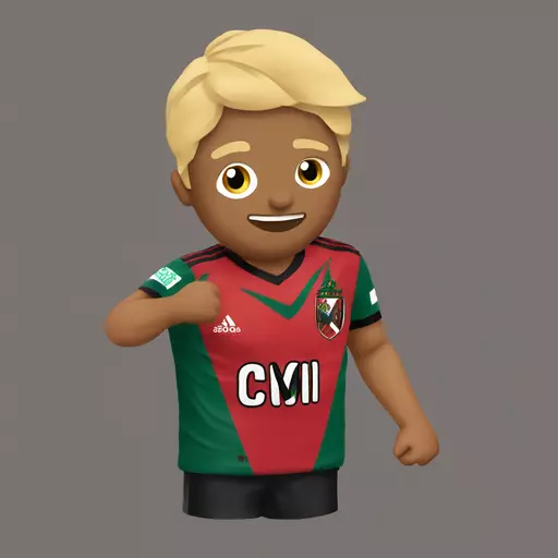 Cry emoji with the Flamengo doll beating up the Palmeiras fan emoji