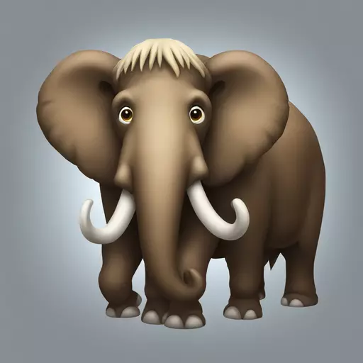 mammoth emoji