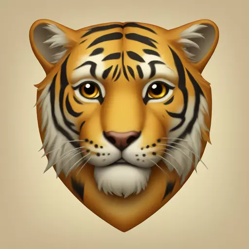 tiger coat of arms emoji