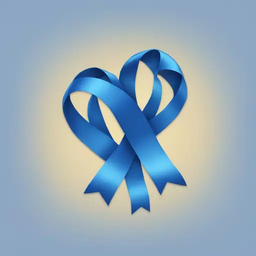blue ribbon emoji