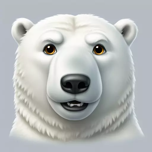 polar bear emoji