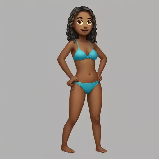 girl in bikini emoji
