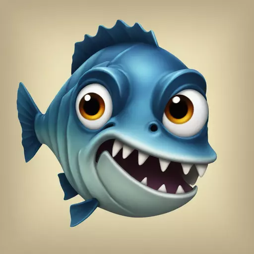 piranha emoji