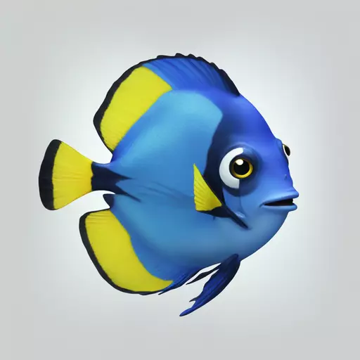 blue tang emoji