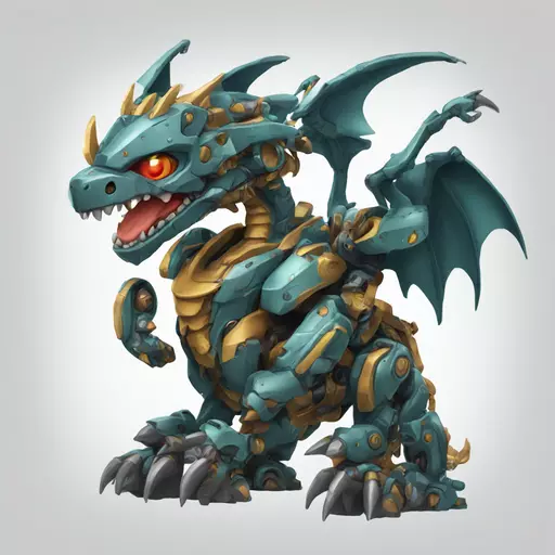 mecha dragon emoji