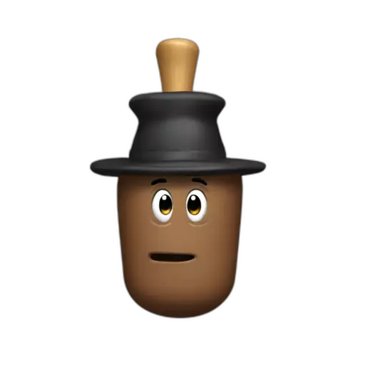 Dancing plunger ass emoji