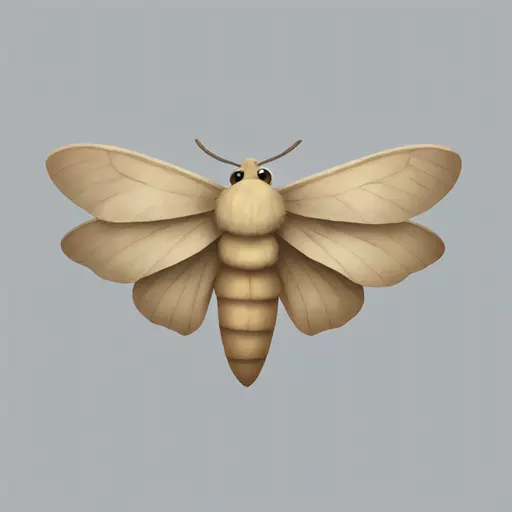 Moth emoji