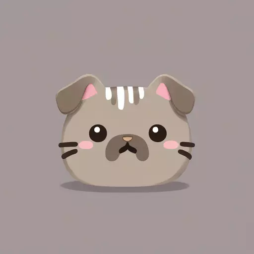 pusheen dog emoji