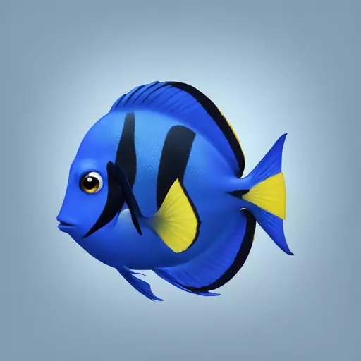 blue tang emoji