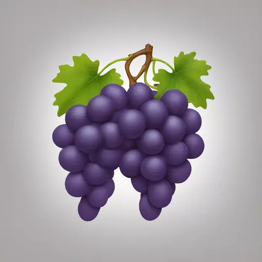 single grape emoji