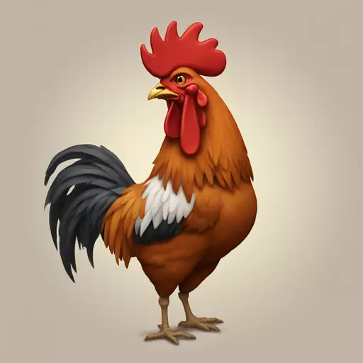 rooster emoji