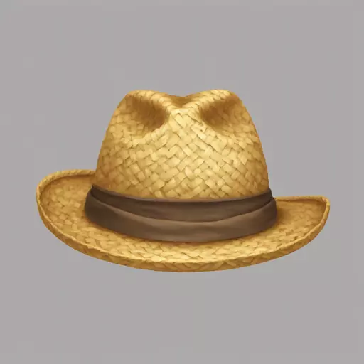 straw hat emoji