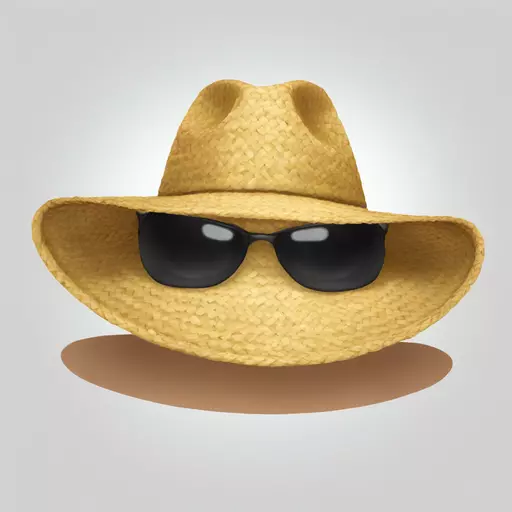 straw hat emoji