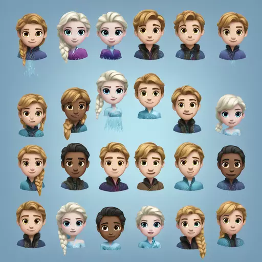 Frozen  emoji