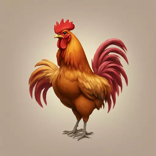 rooster emoji