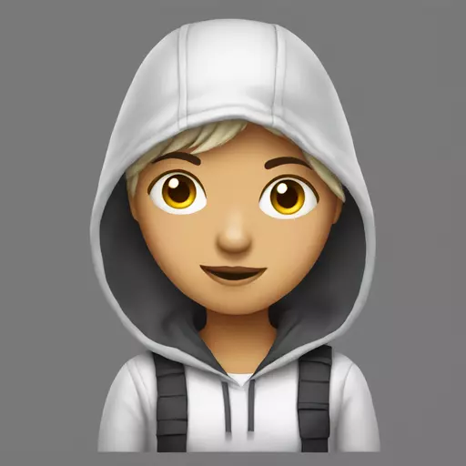 Hacker girl emoji
