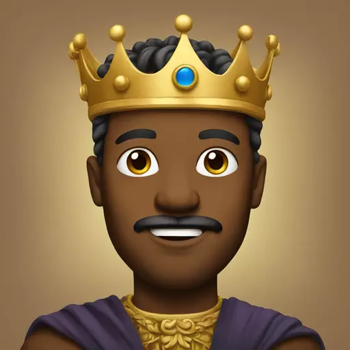 a king emoji